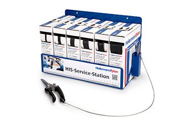 Discover our HIS-Service-Station that fits up to 6 dispenser boxes