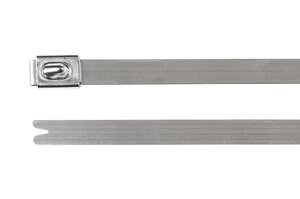 BTC12400 - Ball Locking Stainless Steel Ties - 0.47 x 16 (12 x 400mm)