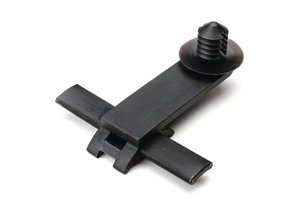 Standoff bundling clip keeps bundles away from areas that could cause damage due to friction or abrasion.