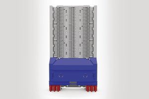 Unloaded Integrated Routing Module suitable for 18 SE or 36 SC Splice Trays.