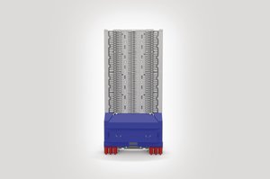 Unloaded Integrated Routing Module suitable for 24 SE or 48 SC Splice Trays.