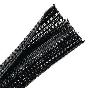 Grey Expandable Halogen Free Braided Cable Sleeve 19-32, Cable Tray  Accessories