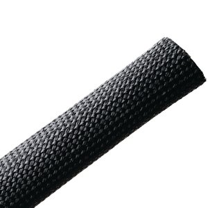 Resin coated fiberglass sleeving is perfect for engine manifolds and exhaust systems or any application where fire and high temperatures create a hazard to workforce and equipment.