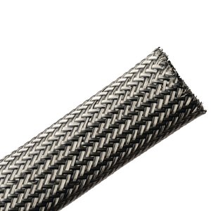 Polyester and tin plated copper fibers offer electromagnetic protection as well as secure cable bundling.