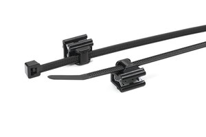 Lanière de fixation assemblée avec Edge clip pour les bords de tôle de 1-3 mm, fixation latérale.