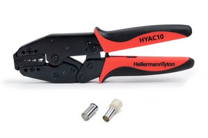 HYAC10 Bootlace ferrule crimper.