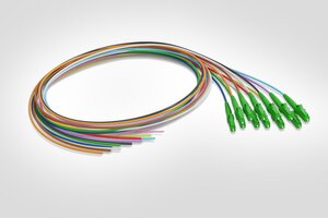 LC 12-colour Easy Strip Pigtail Bundle.