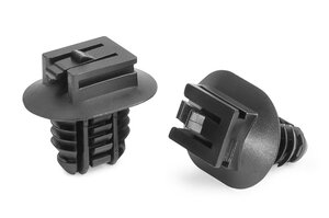 Connector clip for hole (oval)