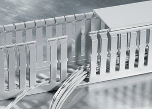 The HelaDuct HTWD-HF halogen-free wiring ducts meet the highest requirements of fire safety.