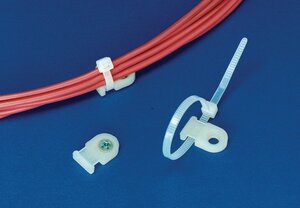 Schraubbare Sockel MB1 und MB2 für Kabelbinder.