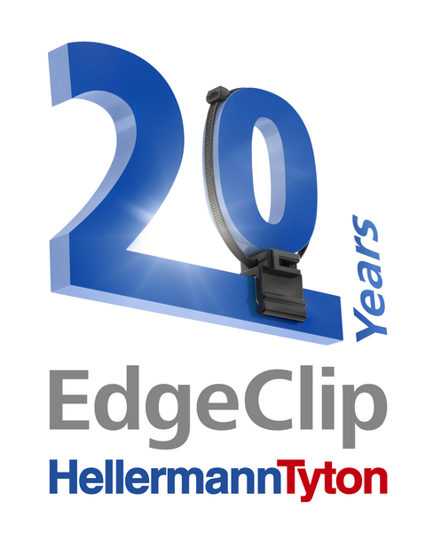 HellermannTyton® Low Profile Metal Edge Clips