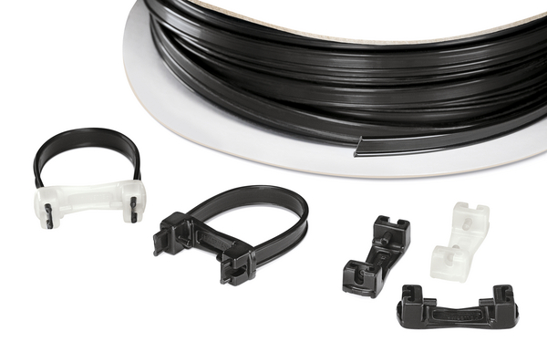 Kabelbinder mit Faltverschluss und Kunststoffbeschichtung MLT8SSC5