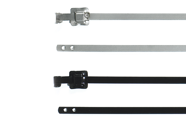 Kabelbinder mit Faltverschluss und Kunststoffbeschichtung MLT8SSC5  (111-91000)