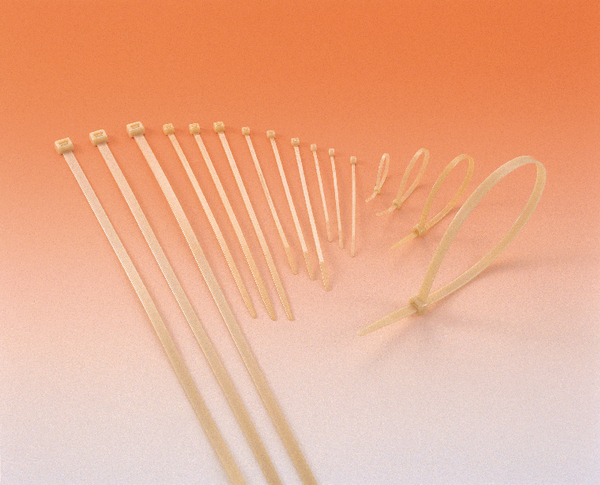 Cable Ties for temperatures up to + 195 °C (500 h) in Polyamide 4.6 T50R ( 111-00824)