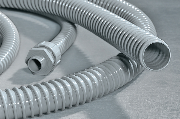 Spiral-reinforced PVC conduits PSR50 (166-40007)