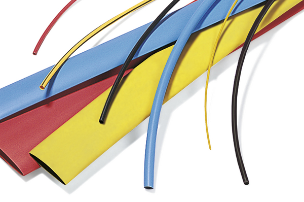 Heat shrinkable tubing 2:1 - flexible and coloured TFN21 25.4/12.7