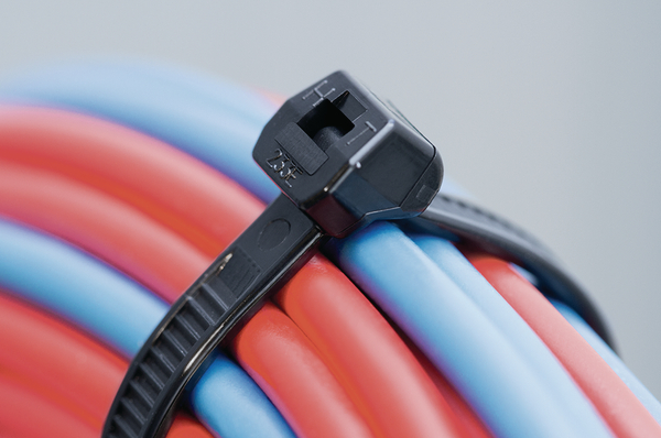 Kabelbinder außenverzahnt zur farblichen Kennzeichnung, lösbar LR55R  (131-55000)