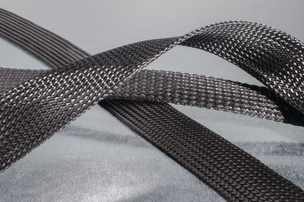 Expando / Expandable Braided Sleeving, 1-1/4 Inch, 250 Foot.