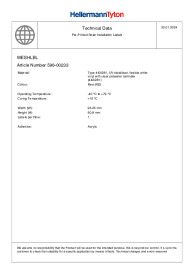 Pre-Printed Solar Installation Labels WESHLBL (596-00233)